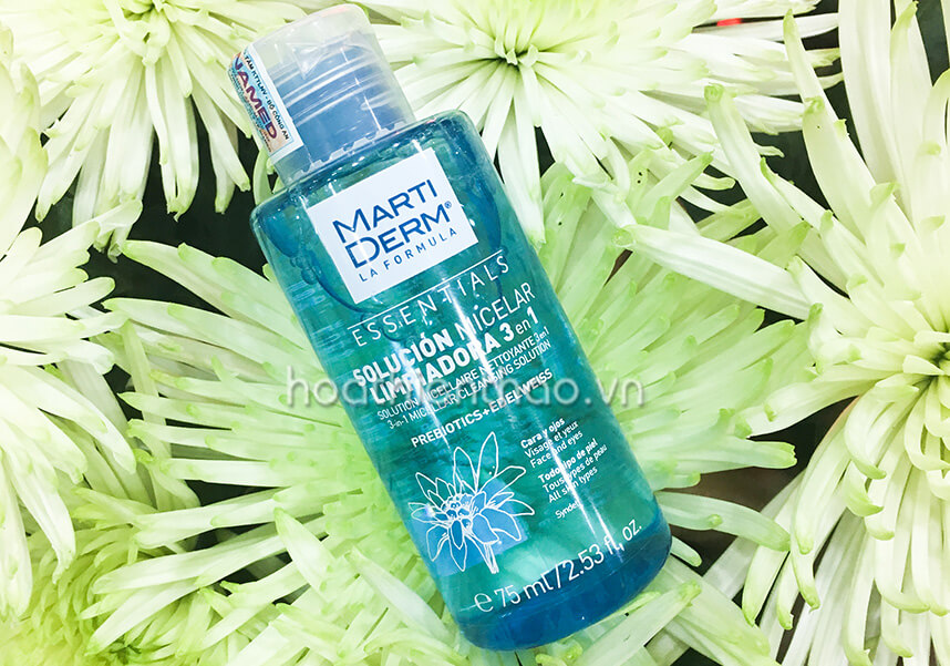 Lưu ý khi dùng tẩy trang MartiDerm 3 in 1 cần nhớ - HoaThienThao