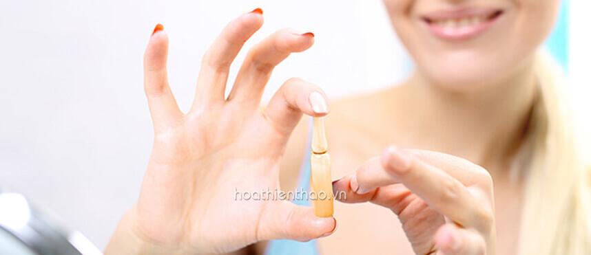 Review công dụng Ampoule trắng da MartiDerm - HoaThienThao