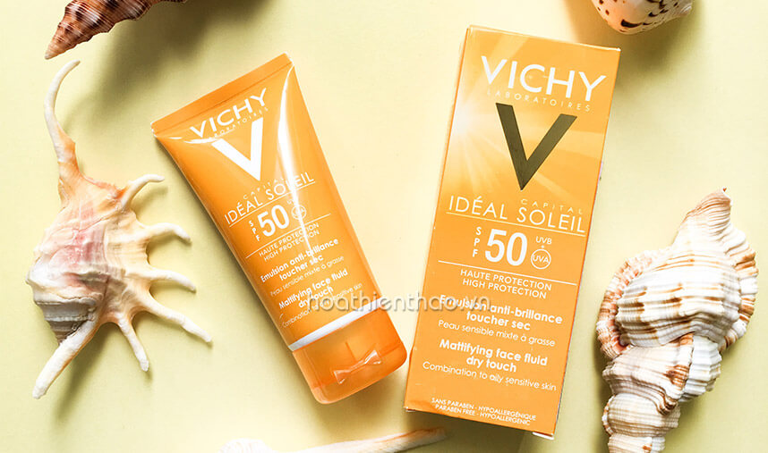 Review kem chống nắng Vichy Ideal Soleil SPF 50 chi tiết - Hoa Thiên Thảo