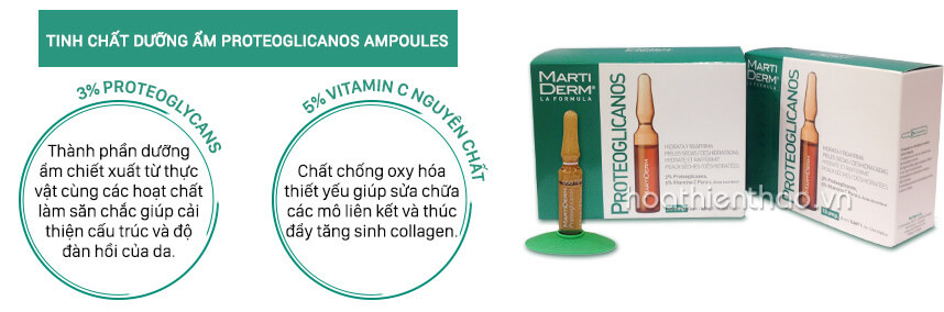 Review serum dưỡng ẩm MartiDerm chi tiết từng dòng sản phẩm - hoathienthaovn