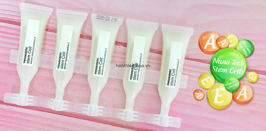 Review serum phục hồi da Mesoestetic - HoaThienThao