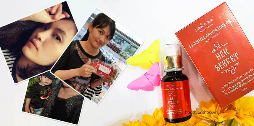 Review tinh dầu tăng khoái cảm cho tuổi trung niên Sakura - HoaThienThao