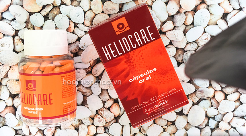 Review viên uống chống nắng Heliocare - Hoa Thiên Thảo
