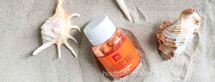 Review viên uống chống nắng Heliocare - Hoa Thiên Thảo