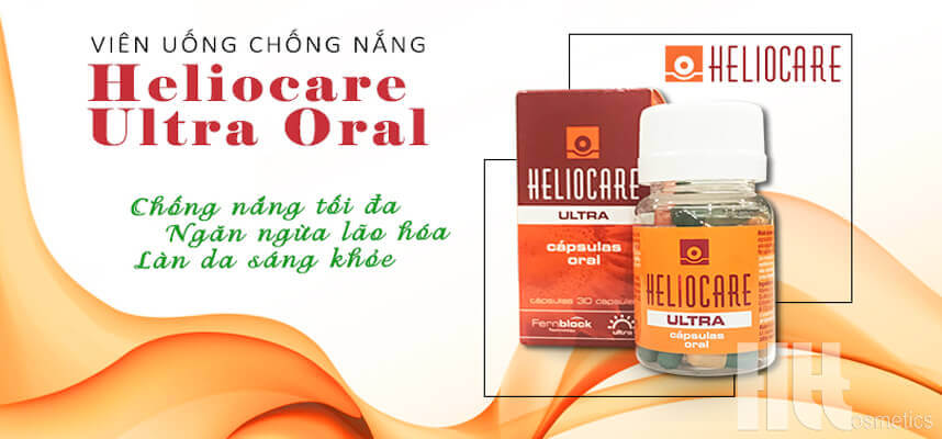 Review viên uống chống nắng Heliocare Ultra Oral - HoaThienThao