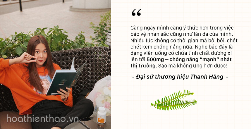 Review viên uống chống nắng Sakura Sunpill - HoaThienThao