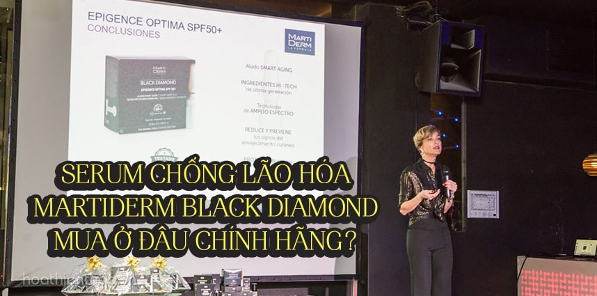 Serum chống lão hóa MartiDerm Black Diamond mua ở đâu chính hãng - HoaThienThao