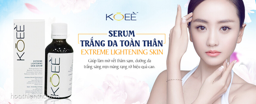 Serum dưỡng trắng da ban đêm - HoaThienThao