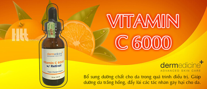 Serum vitamin C cho da mụn - HoaThienThao