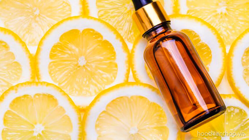 Serum vitamin C cho da mụn - HoaThienThao