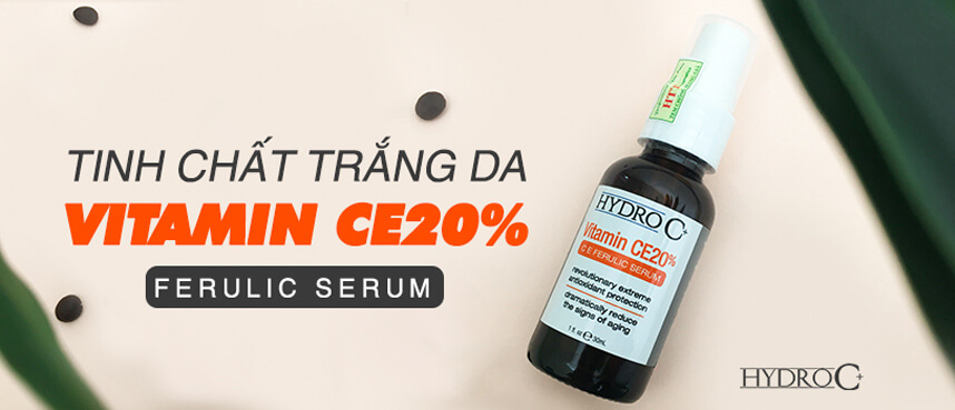 Serum vitamin C cho da mụn - HoaThienThao