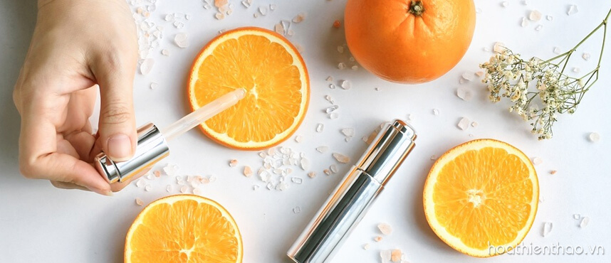 Serum vitamin C không dùng chung với thành phần - HoaThienThao