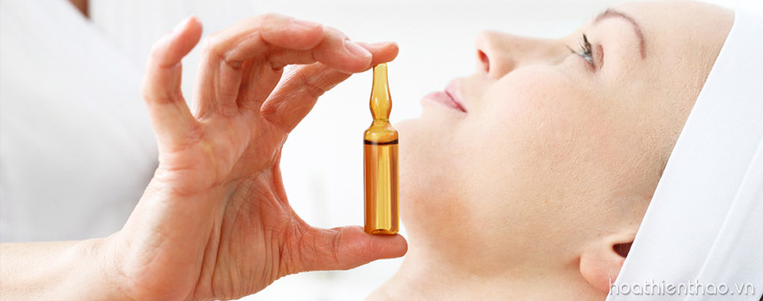 Serum vitamin C không dùng chung với thành phần - HoaThienThao