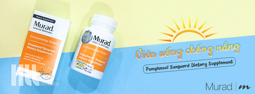 So sánh viên uống chống nắng MartiDerm và Murad chi tiết nhất