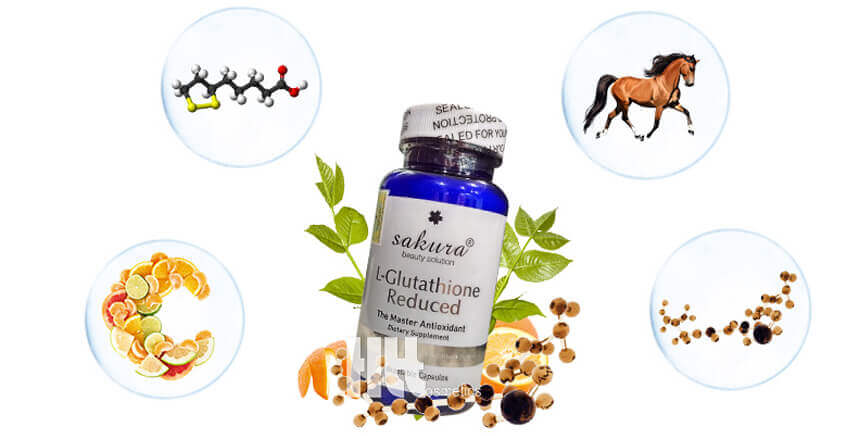 So sánh viên uống trắng da Heliocare và Sakura Gluthione - HoaThienThao
