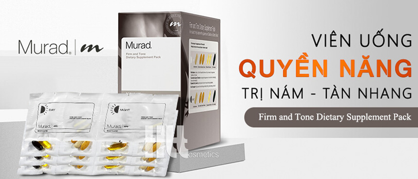 So sánh viên uống trị nám Perfect White và Murad - HoaThienThao
