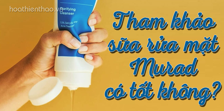 Tham khảo sữa rửa mặt Murad có tốt không - Hoa Thiên Thảo