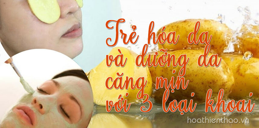 Trẻ hóa da và dưỡng da căng mịn với 3 loại khoai - hoathienthaovn
