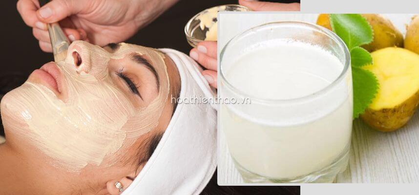 Cách bảo quản mặt nạ khoai tây sữa tươi chị em cần biết