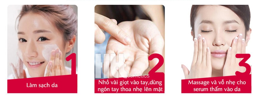 Cách sử dụng tinh chất nhau thai cừu