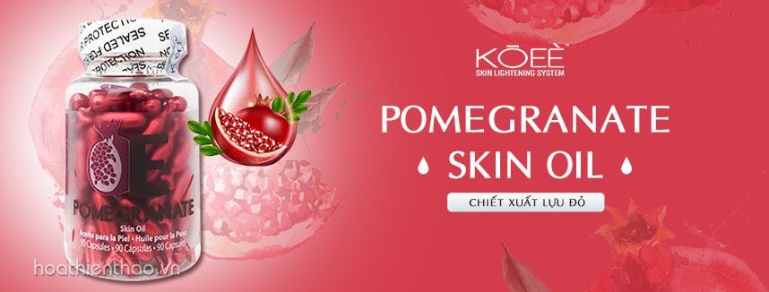Có nên dùng viên serum dưỡng trắng da lựu đỏ Koee không?