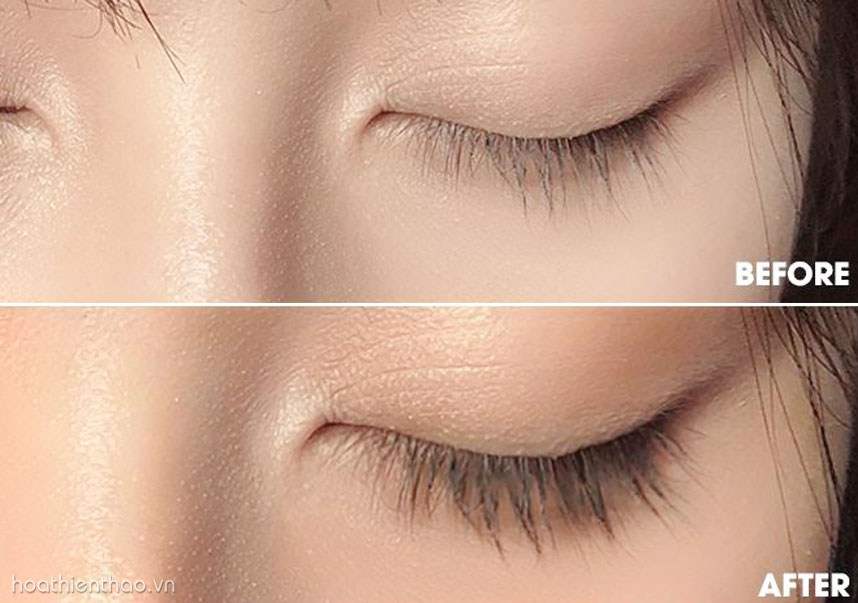 Hiệu quả kích thích mọc dài mi bằng serum