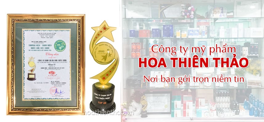 Công ty Hoa Thiên Thảo chuyên phân phối mỹ phẩm ngoại nhập chính hãng uy tín