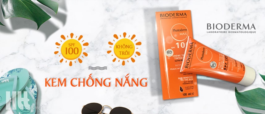 Kem chống nắng Bioderma phù hợp cho da mụn