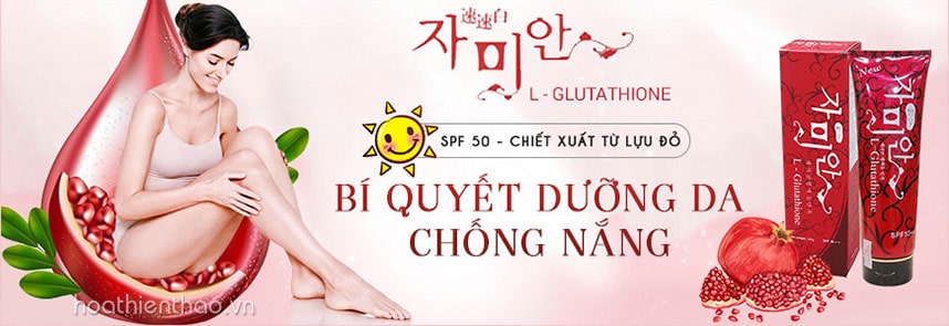 Kem làm trắng da body Hàn Quốc L-Glutathione