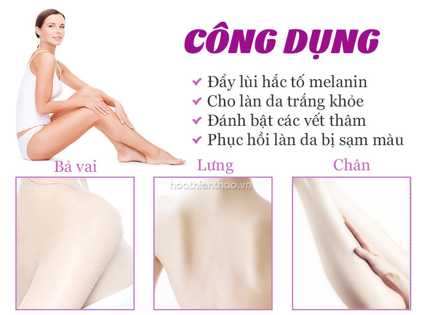 Kem tắm trắng dành cho spa cực hiệu quả