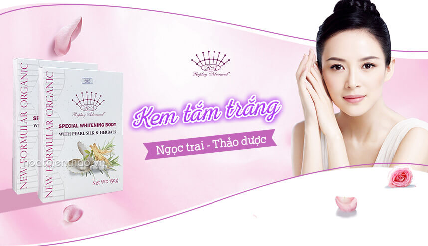 Kem tắm trắng dành cho spa cực hiệu quả