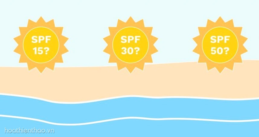 Hãy lựa chọn chỉ số chống nắng SPF phù hợp với nhu cầu