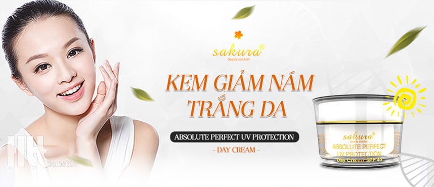 Ưu điểm của kem trị nám trắng da Sakura