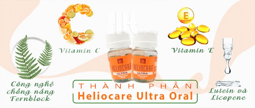 Viên uống Heliocare chiết xuất tự nhiên an toàn