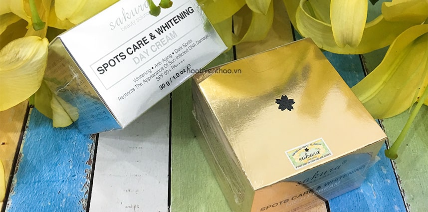 Bộ kem trị nám tàn nhang của Nhật Sakura cao cấp