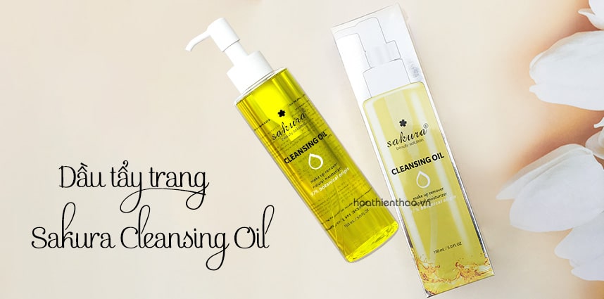 Dầu tẩy trang Sakura Cleansing Oil