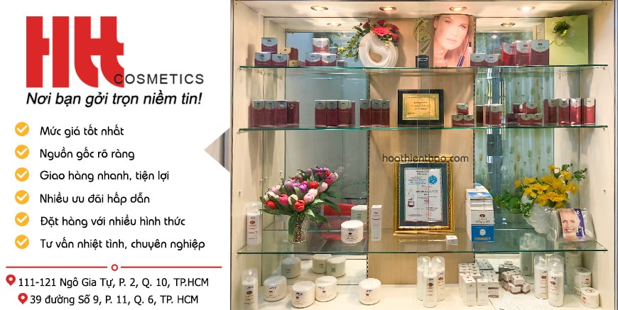 Mua mỹ phẩm chính hãng tại Hoa Thiên Thảo