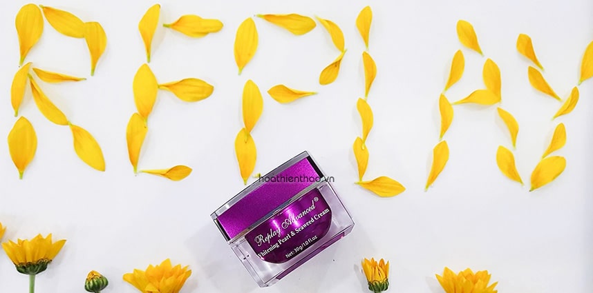 Kem dưỡng trắng da mặt ngọc trai Replay Advanced