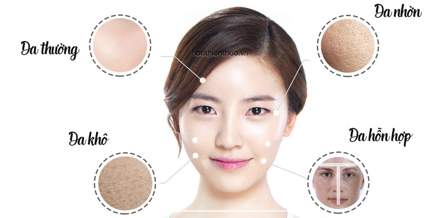 Nhận biết được loại da của mình