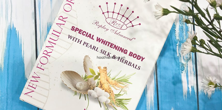 Replay Advanced Special Whitening Body With Pearl Silk & HerBals