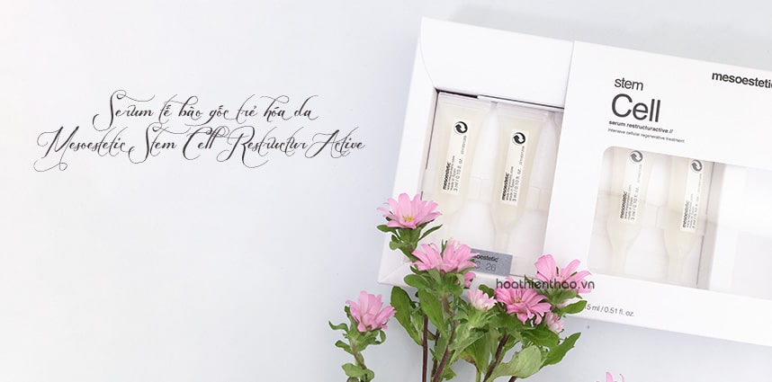 Serum tế bào gốc trẻ hóa da Mesoestetic Stem Cell