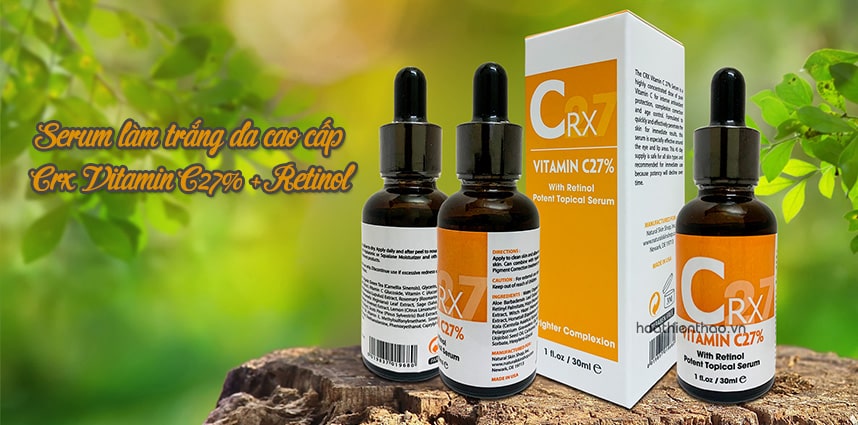 Serum trắng da Crx Vitamin C 27% + Retinol