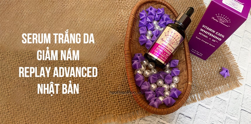Serum trắng da giảm nám Replay Advanced