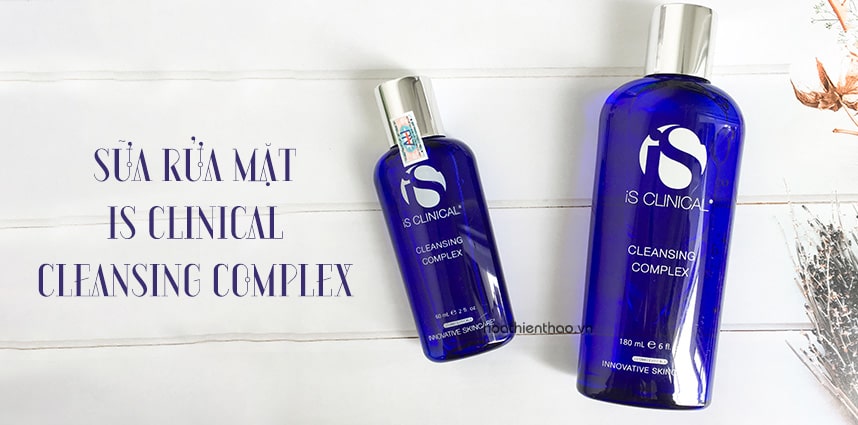 Sữa rửa mặt iS Clinical Cleansing Complex