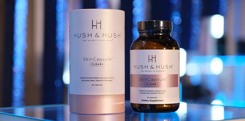 Viên uống trị mụn, cân bằng nhờn Hush & Hush