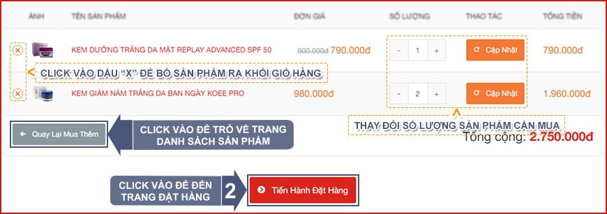 Hướng dẫn mua hàng tại Hoa Thiên Thảo 10