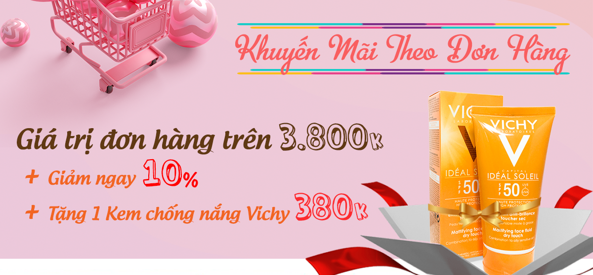 Khuyến mãi theo giá trị đơn hàng (giảm giá + quà tặng)
