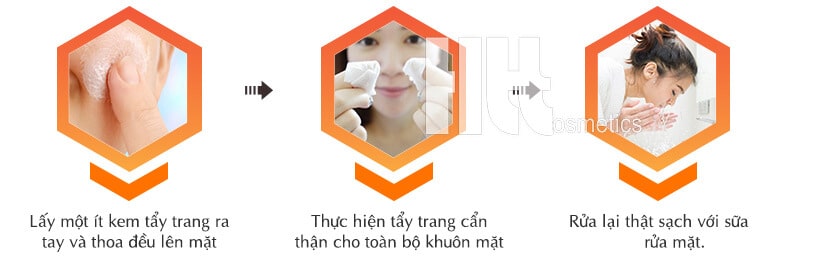 Kem tẩy trang A&Plus Make-up Remover A001 - Hoa Thiên Thảo