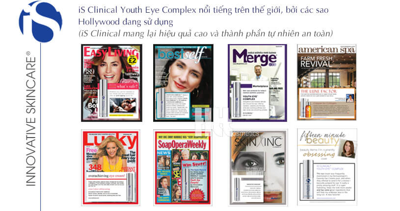 Kem trị thâm quầng mắt iS Clinical Youth Eye Complex
