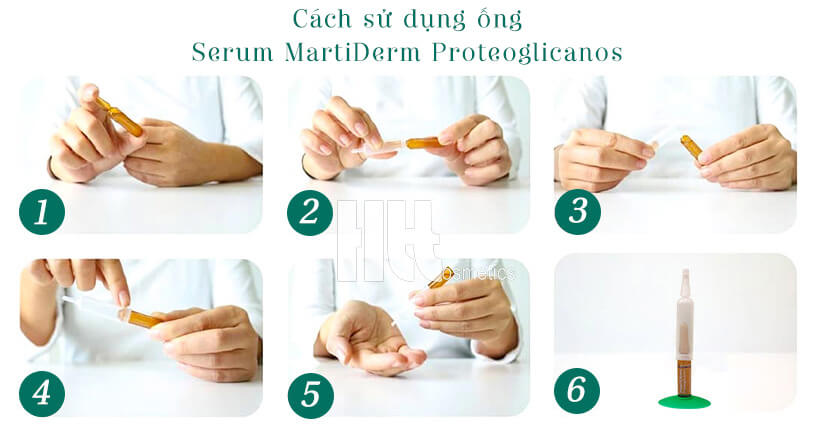 Serum dưỡng ẩm chống lão hóa MartiDerm cho da khô - Hoa Thiên Thảo